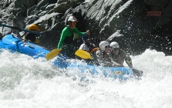 Class IV rapid Apurimac rafting one day